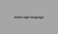 asian language translation in signs