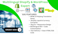 do customized shopify store expert website coding custom code bug fix developer