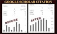 increase google scholar citations, backdated citations