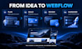 design and build a responsive webflow website