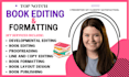 developmental book editing proofread book children book romance novel manuscript