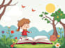 do children book and comic book illustration design