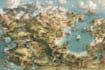 design vector maps, event maps, fantasy festival maps