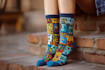 design premium custom socks with bold personality