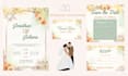 design an elegant wedding invitation in canva