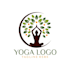 design a modern yoga logo design copyrighted