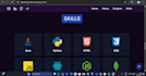 create a modern personal portfolio website for students and professionals