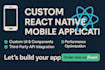 create mobile application in react native