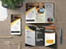 design eye catching bi fold and tri fold brochures
