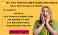 fix design speed SEO and bugs on shopify wix woocommerce bigcommerce