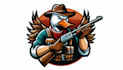 do high quality duck hunter logo with free source file