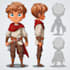 do simple 2d game characters