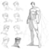 draw a superhero or character concept