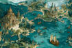fantasy map design map illustration city map dnd world map