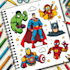 design characters and comic books