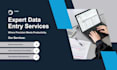 do something good at data entry , slide presentation