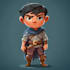 make your 2d game character in unity engine