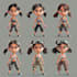 create simple 2d game characters