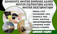 generate water filtration leads water damage restoration mitigation fire damage