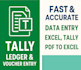 do accurate data entry, excel work, and tally bookkeeping