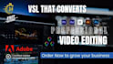 create high converting dropshipping ads, ecommerce vsls for meta and tiktok ads