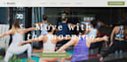 design a personal fitness instructor website and pilates studio website