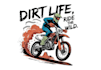 quality dirt bike logo with free source file