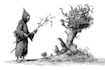 create unique pen and ink illustrations