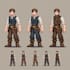 create simple 2d game characters