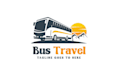 design creative modern  bus logo