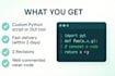 create a python gui app or automation tool