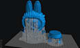 professionally support your 3d model for resin 3d printing