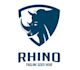 creative rhino logo design