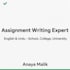 write beautiful and clean hand written assignment in english