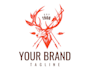 design beautiful deer logo