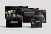build a multipage website with animations and modern UI