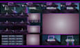 design custom twitch overlay stream package and vtuber overlay