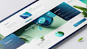design a responsive landing page using HTML and CSS