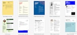 create simple, professional, unique CV resume an editable file in word format