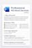 design microsoft word template letterhead or cover page