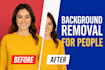 remove background from photos and do clean cutouts