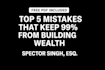 be your financial coach to build wealth like the top 1 percent, step by step