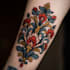 create custom mandala and color work tattoo design