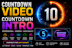 create custom countdown video animate starting soon screen
