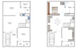 2d floor plans, residential housing