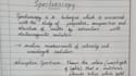 handwrite neat study notes for students