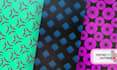 create seamless repeat textile print and geometric pattern