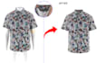 do  ghost mannequin,neck join ,flat lay  wrinkle removing