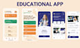 develop full adult learning app educational app kid learning app ai language app