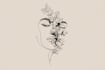 create minimal line art tattoo